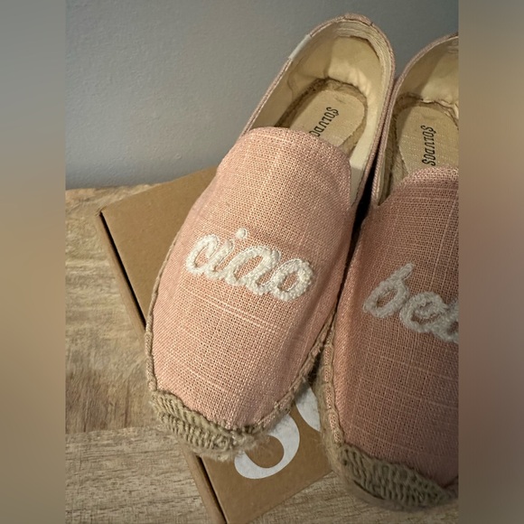 Soludos Pink Ciao Bella Canvas Espadrilles - Picture 3 of 6